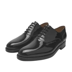 Heinrich Dinkelacker Klassiker Luzern Plain PL schwarz Schnürschuhe