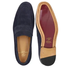 Heinrich Dinkelacker Loafer Amalfi Plain V dunkel-blau Loafer