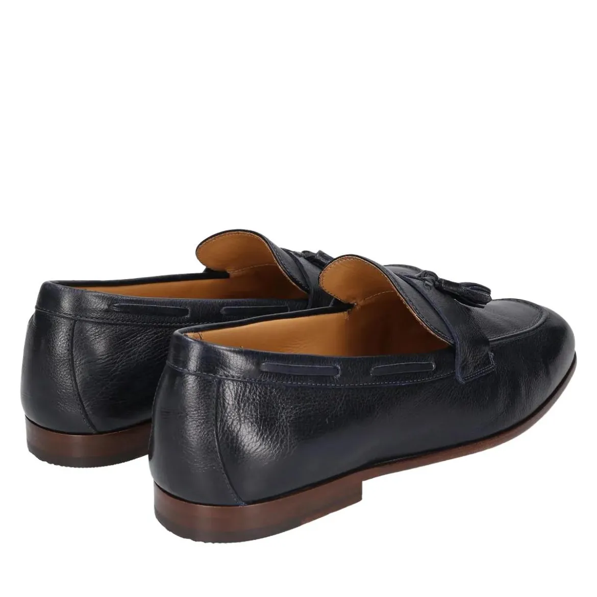 Heinrich Dinkelacker Loafer Amalfi Plain Tassel W dunkel-blau Loafer