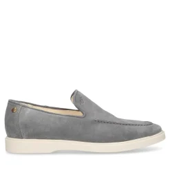 Heinrich Dinkelacker Loafer Genua Plain Loafer V grau Loafer