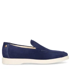 Heinrich Dinkelacker Loafer Genua Plain Loafer V blau Loafer