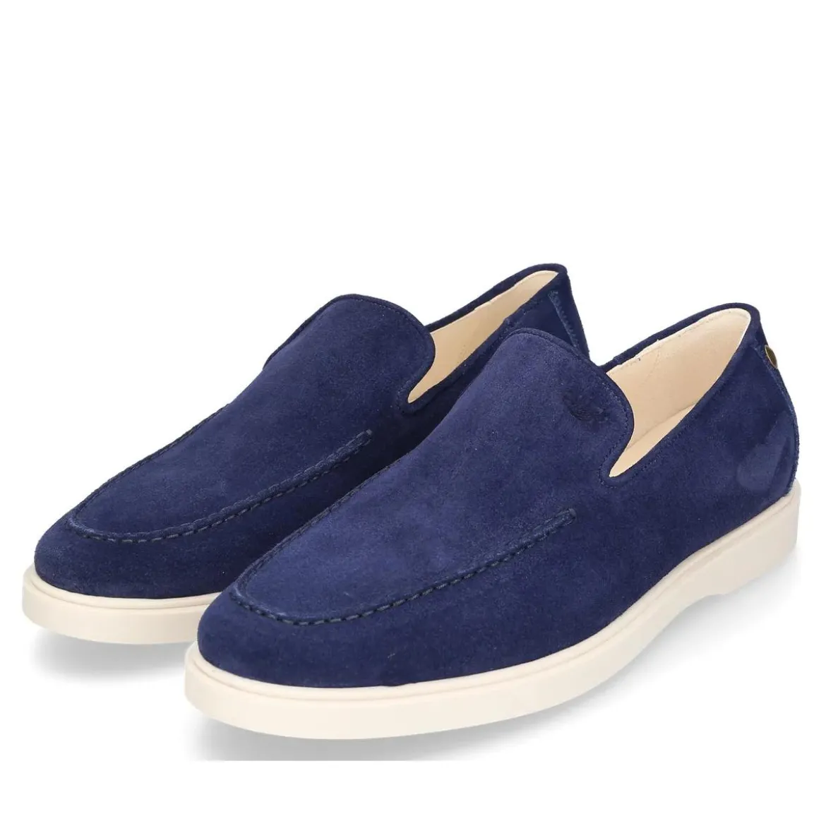 Heinrich Dinkelacker Loafer Genua Plain Loafer V blau Loafer