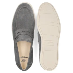 Heinrich Dinkelacker Loafer Genua Penny Loafer V grau Loafer