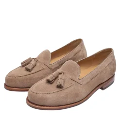 Heinrich Dinkelacker Loafer Wien Plain Tassel V beige Loafer