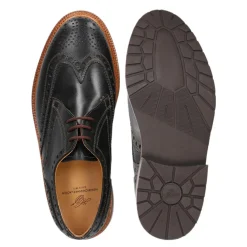Heinrich Dinkelacker Schnürer Janosh K Full-Brogue FC schwarz Schnürschuhe