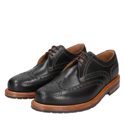 Heinrich Dinkelacker Schnürer Janosh K Full-Brogue FC schwarz Schnürschuhe