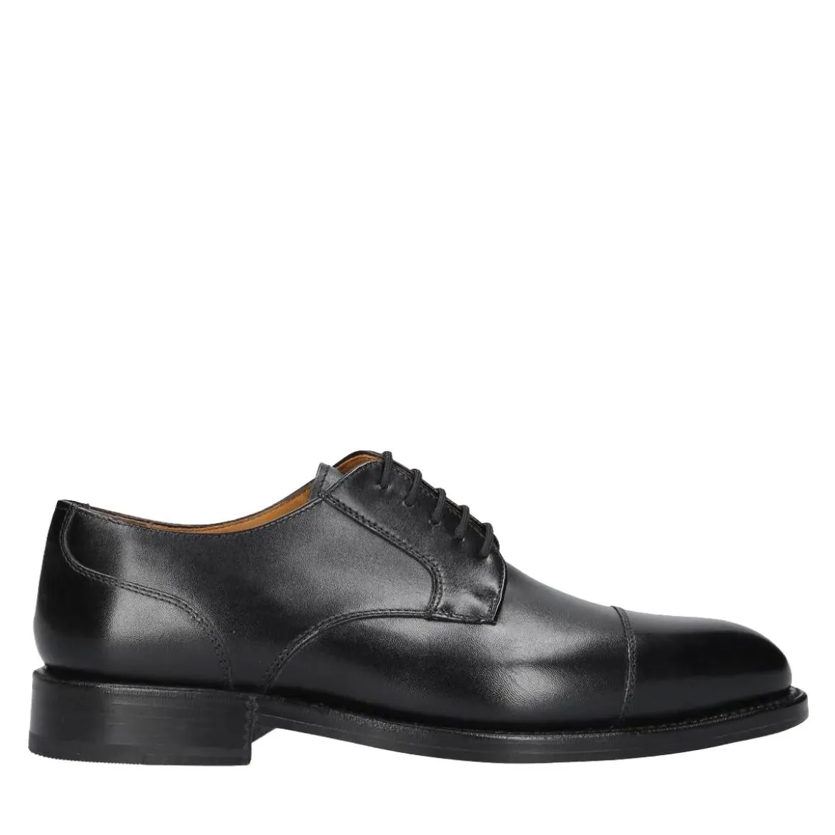 Heinrich Dinkelacker Schnürer Luzern Captoe BC schwarz Schnürschuhe