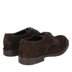 Heinrich Dinkelacker Schnürer Florenz Plain V dunkel-braun Schnürschuhe
