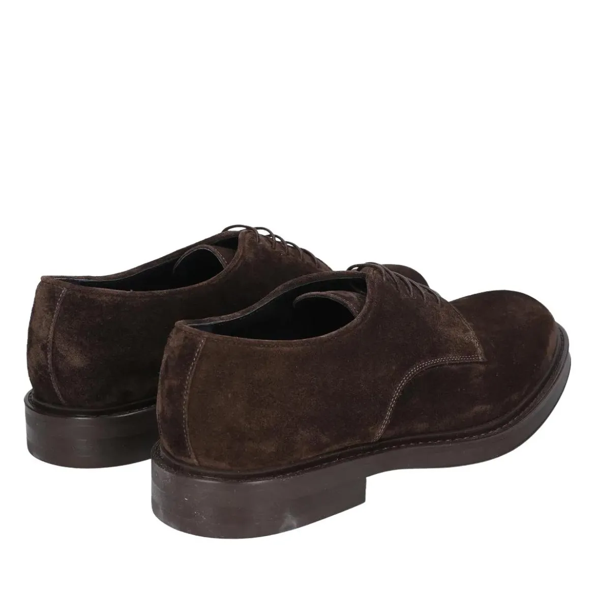 Heinrich Dinkelacker Schnürer Florenz Plain V dunkel-braun Schnürschuhe