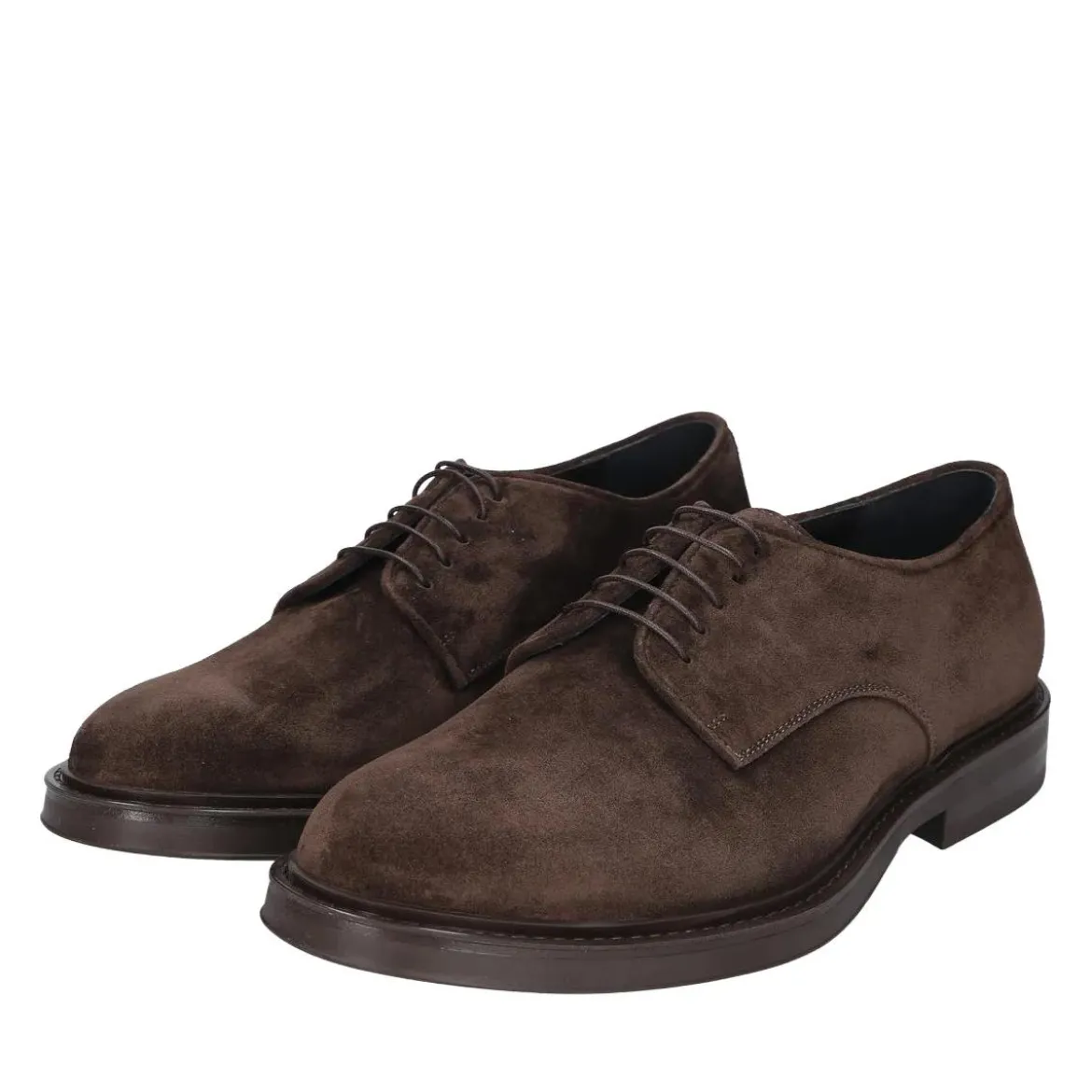 Heinrich Dinkelacker Schnürer Florenz Plain V dunkel-braun Schnürschuhe