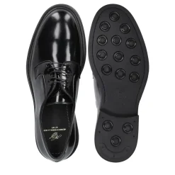 Heinrich Dinkelacker Schnürer Florenz Plain CA schwarz Schnürschuhe