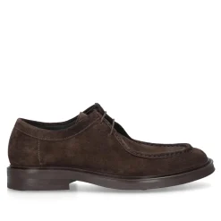 Heinrich Dinkelacker Schnürer Florenz Plain V dunkel-braun Schnürschuhe