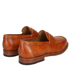 Heinrich Dinkelacker Slipper Wien Plain TC cognac Loafer