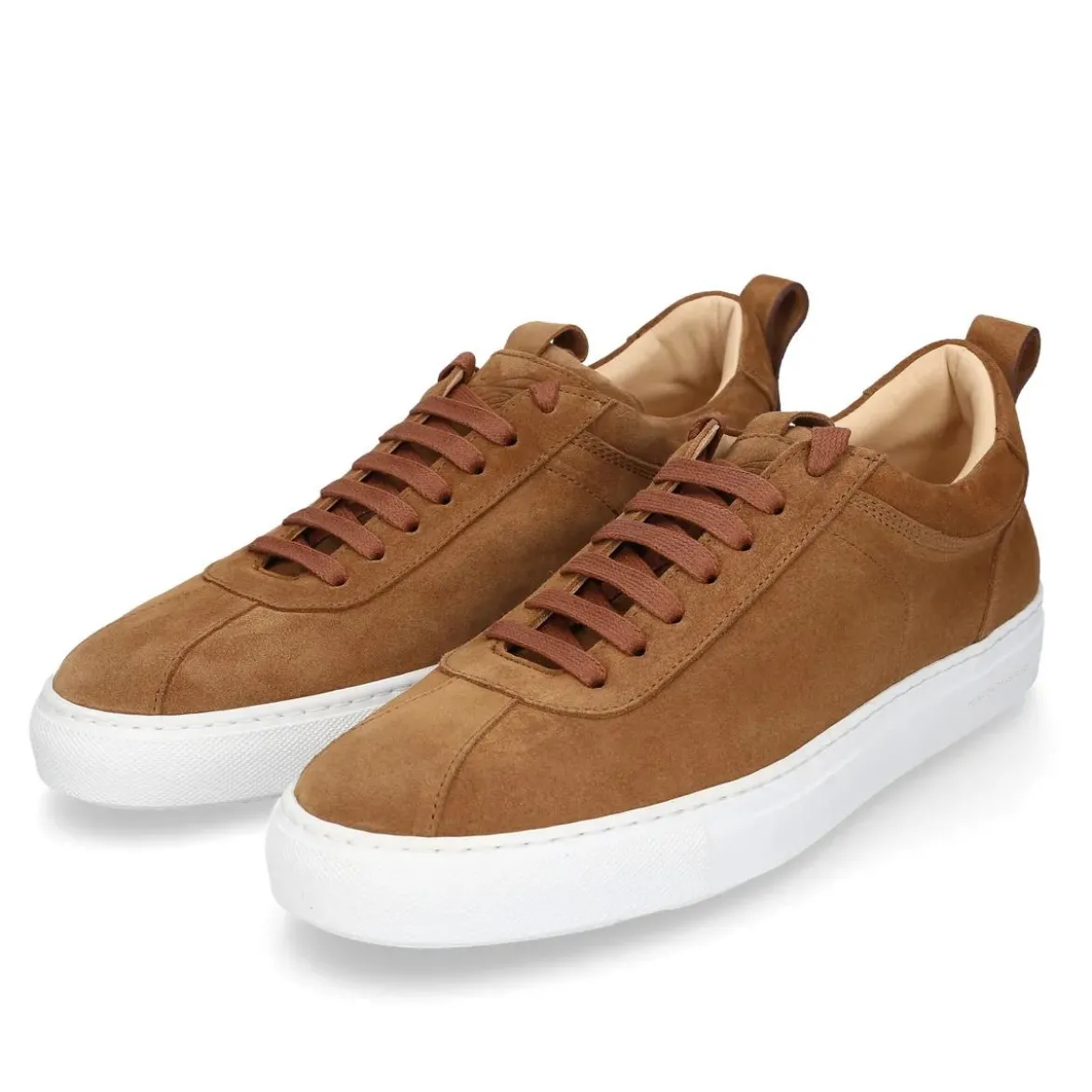 Heinrich Dinkelacker Sneaker Turin Sneaker V mittel-braun Low-Top-Sneaker