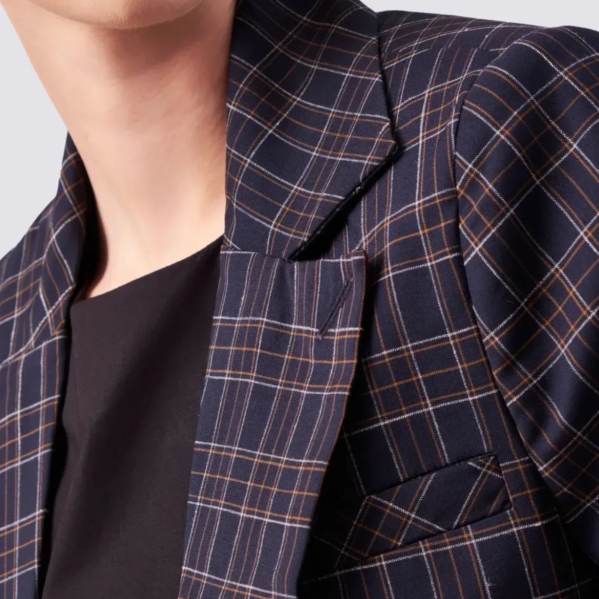 Helene Galwas Blazer HAGER blau Blazer