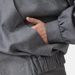 Helene Galwas Blouson Jacke mit Kapuze LUNA grau Blouson