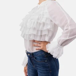 Helene Galwas Bluse DEBRA weiss Bluse