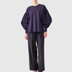 Helene Galwas Bluse HADLEY blau Bluse