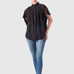 Helene Galwas Bluse IDIS schwarz Bluse