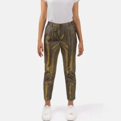 Helene Galwas Bundfaltenhose CARO gold