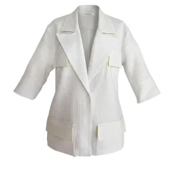 Helene Galwas Feminin taillierter Sommerblazer GEMMARE weiss Blazer