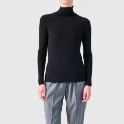 Helene Galwas Langarm Shirt HERDA schwarz Longsleeve