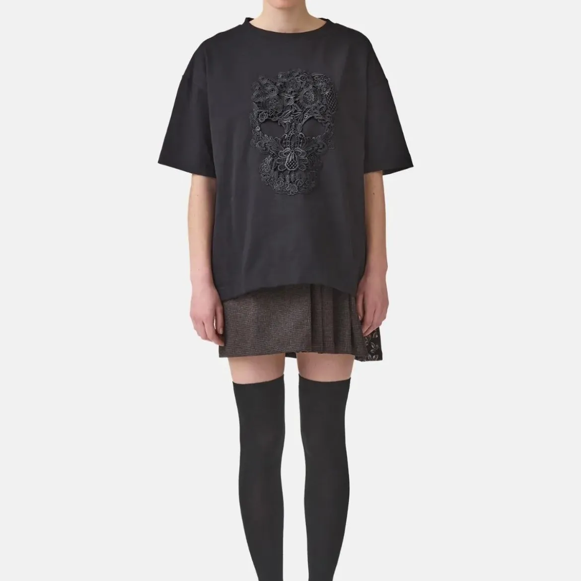 Helene Galwas Oversize T-Shirt LINDA schwarz T-Shirt
