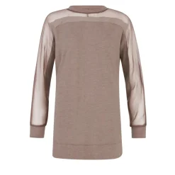 Helene Galwas Pullover CHRISTA mittel-braun Pullover