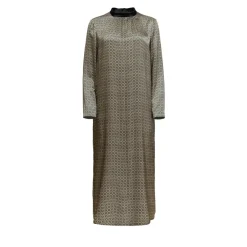 Helene Galwas Seidenkleid HOPE dunkel-grün Maxikleid