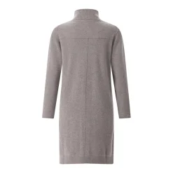 Hemisphere Midikleid aus Kaschmir grau Strickkleid