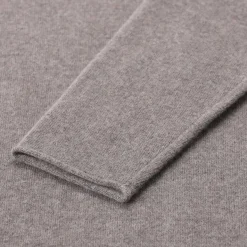 Hemisphere Midikleid aus Kaschmir grau Strickkleid