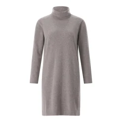 Hemisphere Midikleid aus Kaschmir grau Strickkleid