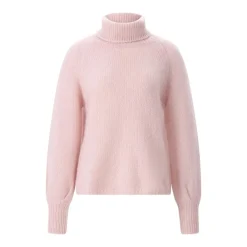 Hemisphere Rollkragenpullover aus Kaschmir & Seide pink Rollkragenpullover