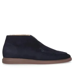 Henry Stevens Boots Elia LB- Edler Schlupfschuh für Herren- H dunkel-blau Chelsea Boots