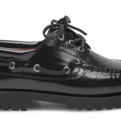Henry Stevens Bootsschuh Morgan W DS schwarz Bootsschuhe
