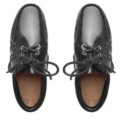 Henry Stevens Bootsschuh Morgan W DS schwarz Bootsschuhe