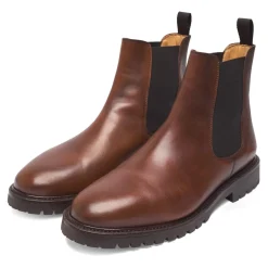 Henry Stevens Chelsea Boots Jones CB3 mittel-braun Chelsea Boots