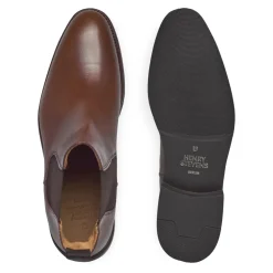 Henry Stevens Chelsea Boots Marshall CB2 mittel-braun Chelsea Boots