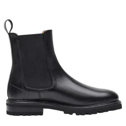 Henry Stevens Der Bonnie Boot aus Boxcalf verfügt über e schwarz Chelsea Boots