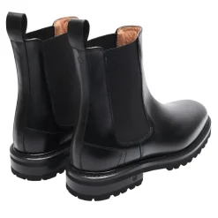 Henry Stevens Der Bonnie Boot aus Boxcalf verfügt über e schwarz Chelsea Boots