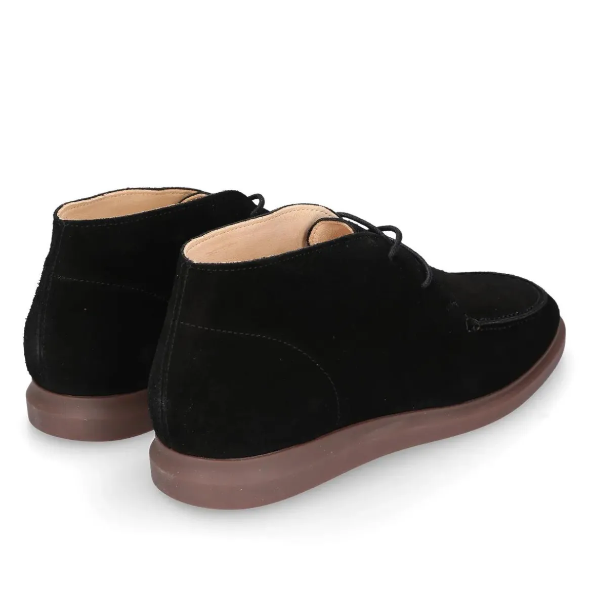 Henry Stevens George Boots Elia NGB- George Boot mit Norweger- schwarz Schnürstiefel