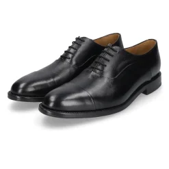 Henry Stevens Klassiker Marshall CO1 schwarz Schnürschuhe