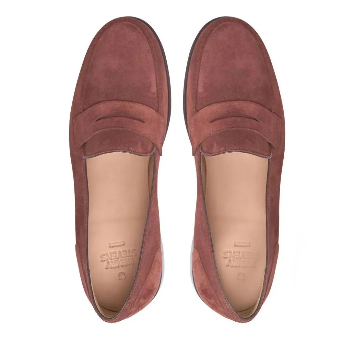 Henry Stevens Loafer Haywood PL mittel-braun Monkstraps