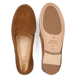 Henry Stevens Loafer Riley W PL cognac Loafer