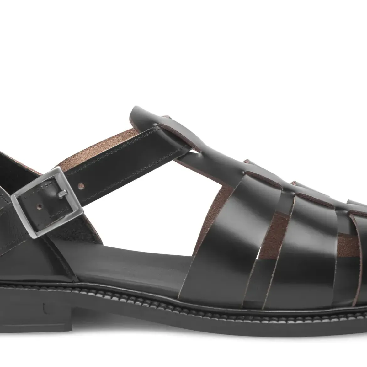 Henry Stevens Sandale Wallace FSI schwarz Sandalen