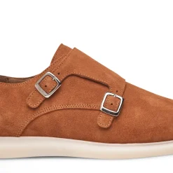 Henry Stevens Schnallenschuh Elia DM1 mittel-braun Flache Schuhe