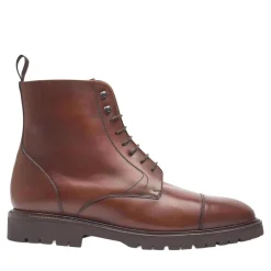 Henry Stevens Schnürboots Jones CDB3 mittel-braun Stiefel