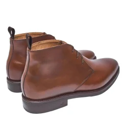 Henry Stevens Schnürboots Marshall GB2 mittel-braun Stiefel
