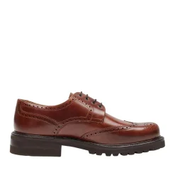 Henry Stevens Schnürer Harry FBD5 mittel-braun Schnürschuhe