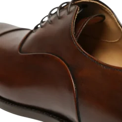 Henry Stevens Schnürer Marshall CO1 dunkel-braun Schnürschuhe